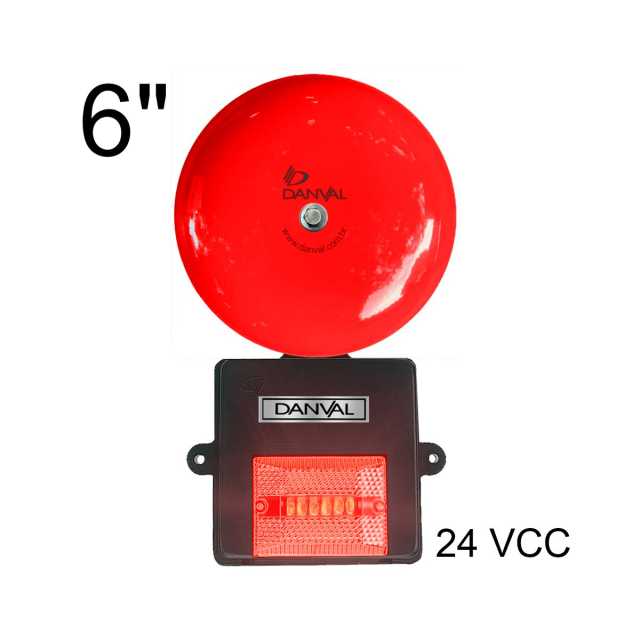 Campainhas de alarme Danval com aviso sonoro profissional